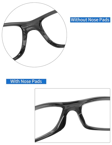 Image of EZReplace Replacement Nose Pads for Oakley Crosslink /Mainlink OO9264 /Fives Squared /Turbine OO9263 /Drop Point Sunglasses