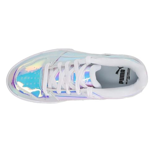 PUMA Womens Slipstream Iridescent Lace Up Sneakers Shoes Casual - Clear, Multi4