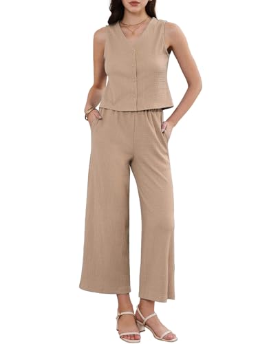 Ensemble pantalon décontracté femme taille haute pour effacer les complexes avec style