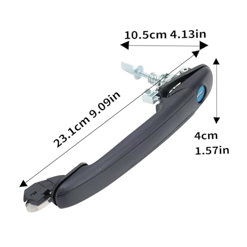 Poignée porte avant cassée VW Pointer solution de remplacement OEM 373837205 - 2