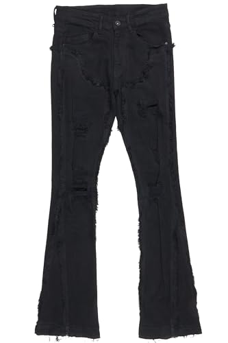 Men's Falcko Stacked Flare Jean2