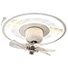 Produktbild PAZWAHF 66W LED dimmbare Deckenleuchte, Deckenventilator mit LED-Licht, einstellbare Windgeschwindigkeit, mit Fernbedienung, Ventilatorbeleuchtung im Restaurant-Schlafzimmer