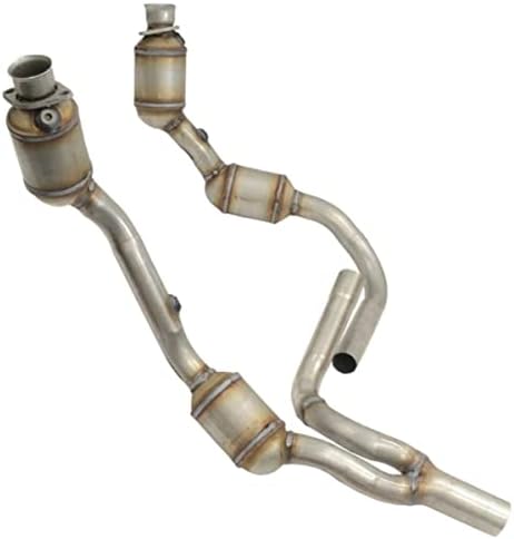 AutoShack EM60484 Catalytic Converter Exhaust Pipe Direct Fit Replacement for 2007 2008 2009 Jeep Wrangler 3.8L V6 4WD RWD (EPA Compliant)