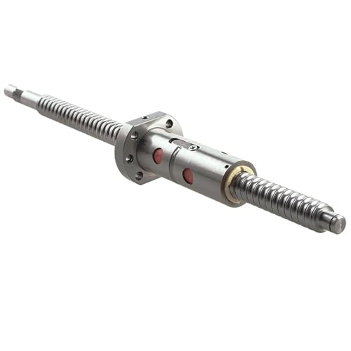 Vis à billes DFU1605 anti-jeu avec double écrou 16mm pour éliminer l'imprécision d'usinage - 5