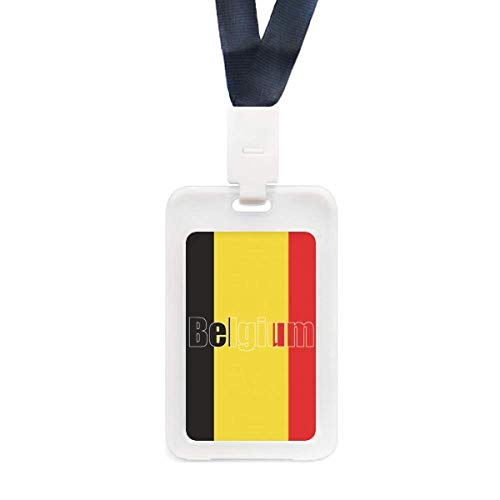 Porte-carte Belgique transparent anti-rayures pour carte bancaire rigide
