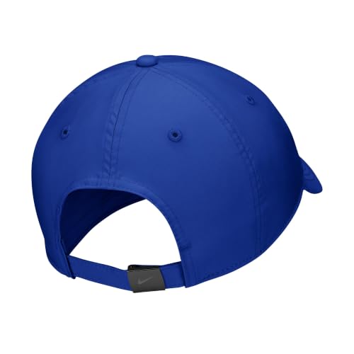 Image of Nike Unisex Adult Dri-FIT Club Unstructured Metal Swoosh Cap Hat | Mens and Womens