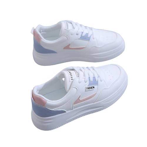 Chunky Sneakers for Women & Girls Fashionable Color-Blocked Platform 4.5cm Walking Shoes for Travel & Gifts