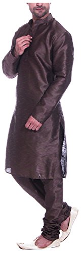 Pijama Kurta de seda hombre ropa tradicional india multicolor 42 3