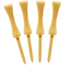 Step Down Golf Tee Wooden Tees 83mm/3.27" 50pcs One Pack
