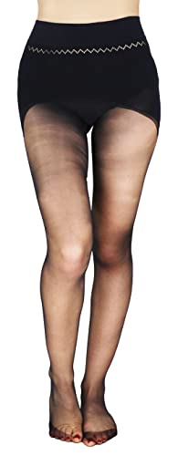 Image of Mona's Choice Super Stretchy XL 3 Denier Ultra Sheer Seamless Tall Womens & Mens Pantyhose /Mens Trouser Tights