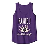 RUHE! Der Meister wirft | Bowling | Bowlingkugel | Bowler Tank Top
