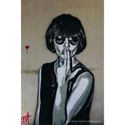 Notebook: Kiss: Street Art from Melbourne