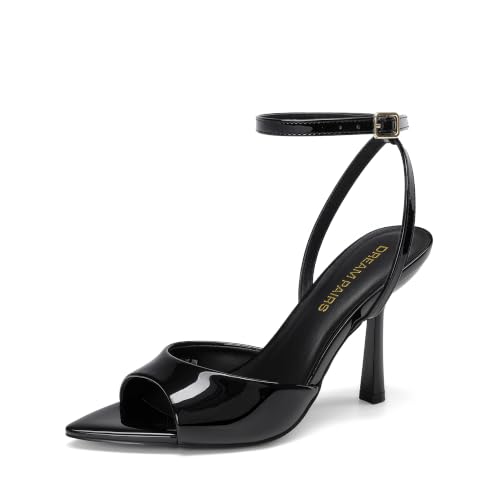 Image of DREAM PAIRS Women's Stiletto Kitten Heeled Sandals