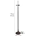 Bieye B11404 Tiffany Style Floor Lamp Base with 3-Light Pull Chain Switches Foot Switch for 16-26 inches lampshade 69 inches Tall