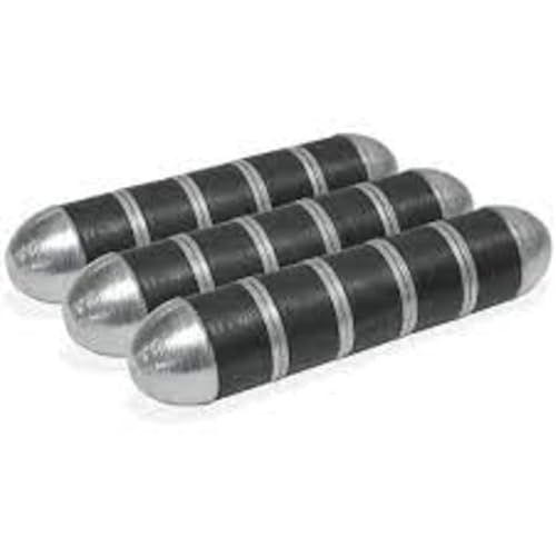 Image of Swastik Agro Cow Magnet Pack of 3 - Polished Steel End Caps & Steel Rings - Veterinary Medical Device for Cattle