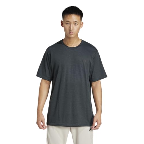 adidas Men's Train Essentials FeelReady Novelty T-Shirt, Aurora Ink, Small
