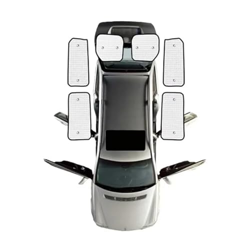 Pare-Soleil Voiture Visière Anti-UV Ford Transit Custom L2H2 Occultant Arrière Camping