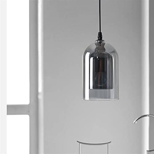Lustre double vitrage E27 moderne pour sublimer un salon de thé - 5