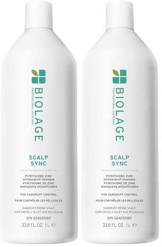 Image of Biolage Scalp Sync Anti-Dandruff Shampoo - Controls Dandruff | Controls Itchy Scalp, Cleanses Hair, Moisturizing, Dandruff Relief, For Scalp and Hair Health, Vegan & Cruelty-Free