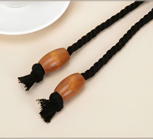 Women Bohemian Style Belt Braid Waist Belt for Dresses Woven Belt4