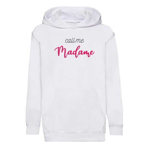 Sweat à capuche enfant Call Me Madame Rose, cadeau fille idéal