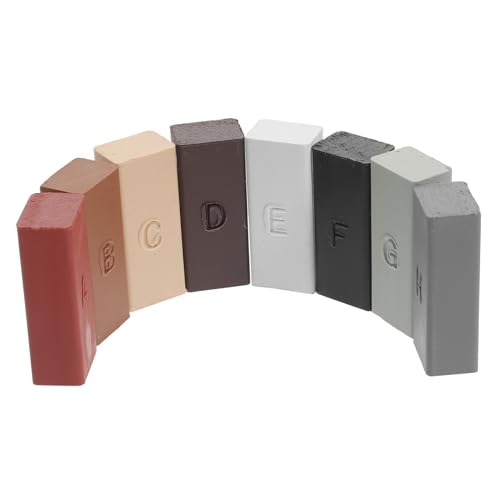 WEKADRIN Kit Reparación y Suelos Laminados con Cera Restauradora Duradera Colores para Grietas y Azulejos Encimeras y Puertas para Cocina y Baño