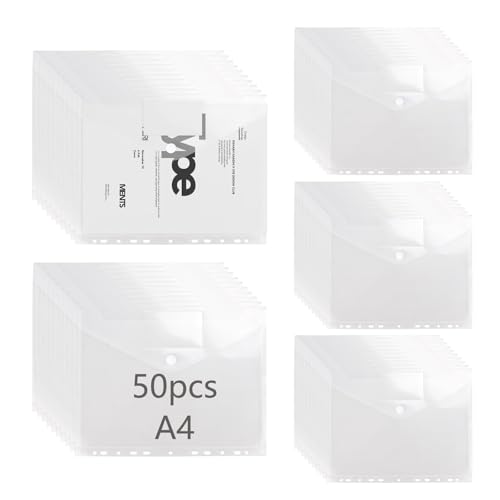 Classeur pochette plastique a4 pour organiser les devoirs et les cours des enfants