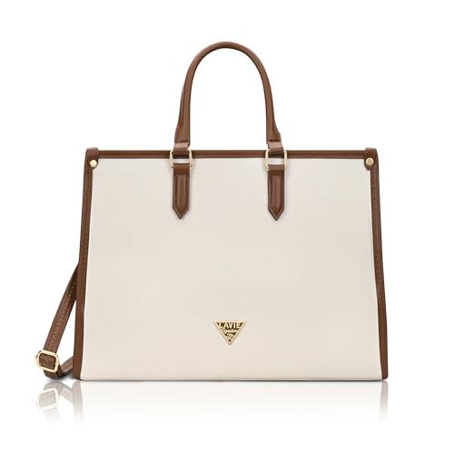 Image of Lavie Signature Women's Madisson Box 15 Inch Laptop Tote Handbag | Tote Bag for Work | Ladies Purse | Stylish Shoulder Bag | Gift for Women