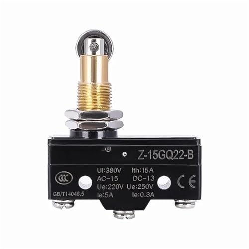 Interruptor Z-15GQ22-B de rodillo 15A para evitar fallos de parada en sistemas de 12mm
