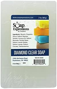 Clear Glycerin Soap Base, 2lb - 2 Pack