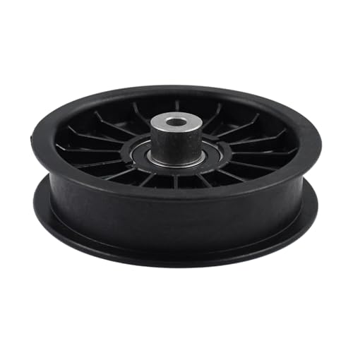 Poulie de renvoi plate AUC11241 pour tracteur tondeuse John Deere X500 Z425 AM138081
