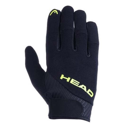 Guantes Long Finger 6830 Negro Acolchado de Gel Membranas System