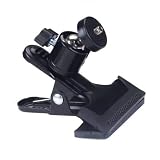 Color del producto es negro CABLEPELADO Soporte Pinza con Rotula giratoria para Camara Negro