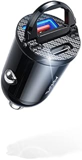 USB C Car Charger, 30W PD & 30W QC Fast Car Charger, AINOPE Super Mini & Flush Fit Cigarette Lighter USB Charger Dual Port Compatible with iPhone 13 12 Pro Max,Galaxy S21 S20,Xiaomi,iPad Pro/Mini