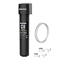 Waterdrop RODI Deionization Water Filter System, Resin Filter, DI Water Purifier Used with Undersink Reverse Osmosis System, Aquarium, Hydroponics, WD-DI
