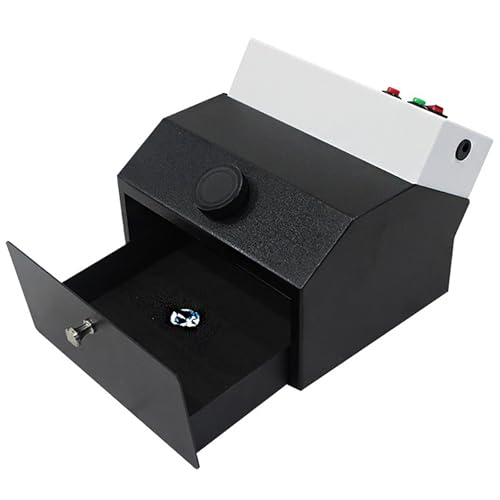 Rilevatore di Gioielli, Scatola Luminosa per l'identificazione di Gemme, Scatola Oscurante a cassetto con Efficace schermatura, Strumento Professionale di Assistenza per,