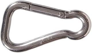 Hardware Essentials 852027 Safety Spring Snap Link Stainless Steel (7/16