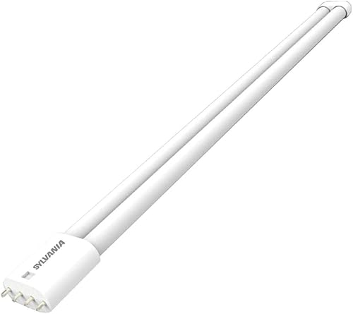 SYLVANIA T5 LEDlescent DULUX L Bombilla lineal LED, base 2G11, no regulable, sin lastre, 2100 lúmenes, 83 CRI, esmerilada, 3000 K, blanco (40331)