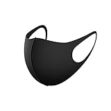 MEROURII マスク 夏用 洗える 3枚入り 紫外線対策 UVカット 立体型 通気性 息しやすい 高伸縮性 吸汗速乾 繰り返し使える 個包装 ホコリ 花粉 対策 男女兼用 ブラック レギュラーサイズ MEROURII マスク 夏用 洗える 3枚入り 紫外線対策 UVカット 立体型 通気性 息しやすい 高伸縮性 吸汗速乾 繰り返し使える 個包装 ホコリ 花粉 対策 男女兼用 ブラック レギュラーサイズ