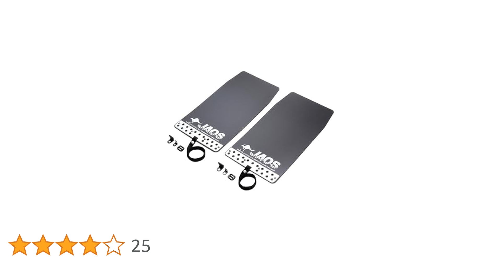 JAOS マッドガード3・ブラック　B622003 楽天市場】汎用 マッドガード3 ブラック Sサイズ JAOS(ジャオス