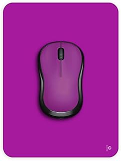 Small Mouse Pad 6 x 8 Inch, Audimi Mini Mouse Pad Thick for Laptop Wireless Mouse Home Office Travel, Portable & Washable Black