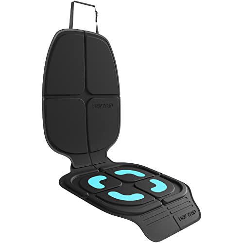Image of HEYTRIP Car Seat Protector, Rear-Facing/Forward-Facing, for 0~12 Years Old Children, Waterproof, Easy Cleanup, Non-Slip, Fit Most Car Seats(Black Blue)