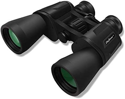 10 x 50 Binoculars for Adults, Powerful Binoculars for Bird Watching, Multi-Coated Optics Durable Full-Size Clear Binocular for Travel Sightseeing Outdoor Sports Games and Concerts