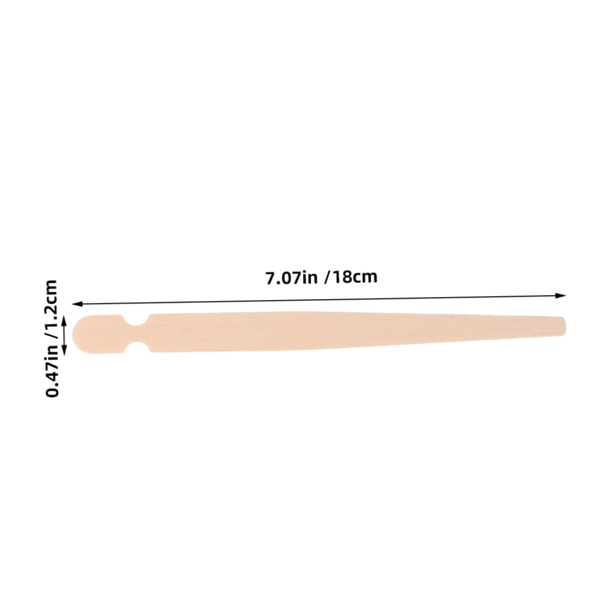 Ciieeo 100 Sets Wooden Chopstick Training Tongs Comfortable Grip Food Tongs for Serving Pastries Snacks Elegant European Style Kitchen Utensils for Buffets and Parties