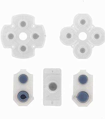 Image of TCOS TECH Replacement Conductive Rubber Pad Silicone Button Pads for Sony PS4 Play Station 4 Controller JMD /JDS 050 055 2nd /3rd Gen V2 Controller