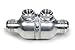 C And R Racing Radiators 70-11004 Fabricated Check Valve (AN16 Male Outlets)