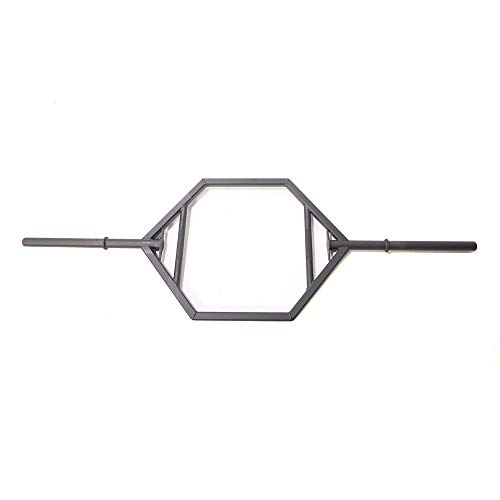 Power Systems Hex Trap Barbell - Acft Approved 60Lb Bar In Black Powder-Coated Finish #TOP2