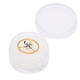 【Lista de empaque】 Excelente reemplazo para la báscula original. Caja de almacenamiento de plástico * 1, balancín T25 * 1, maravilloso accesorio. Muy adecuado para personal de mantenimiento de relojes, relojeros y usuarios diarios.