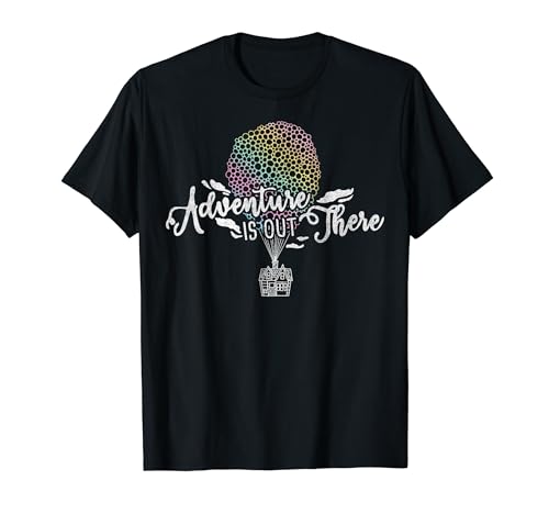 Disney Pixar Up Adventure Is Out There Outline T-Shirt