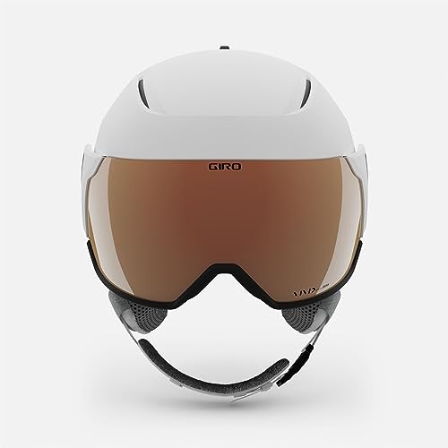 Giro Aria Spherical Mips Ski Helmet - Snowboarding Helmet For Women With Integrated Visor - Matte White - Size S (52-55.5Cm) #TOP8